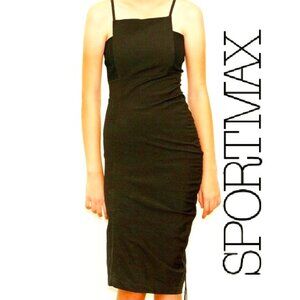 MaxMara Sportmax Black Dress